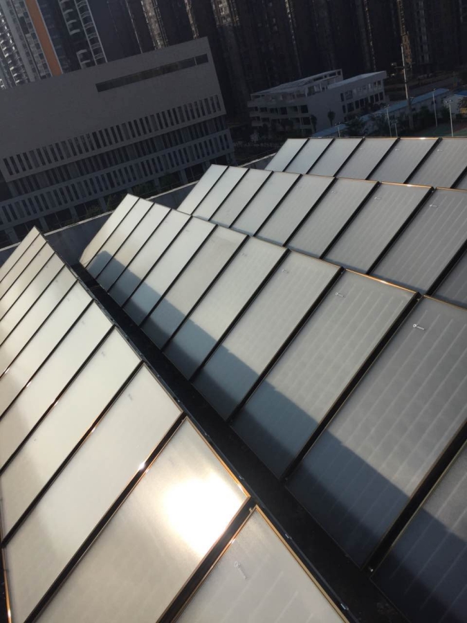 海南省交通學(xué)校二期男生宿舍樓太陽(yáng)能熱水工程